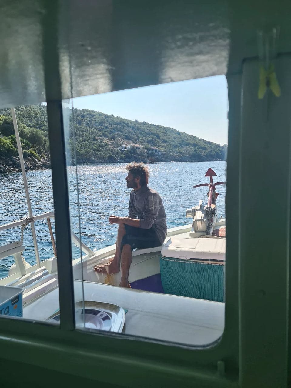 Captain on deck